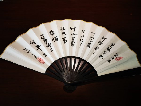 笔绘东坡续千年 扇承文化进机关